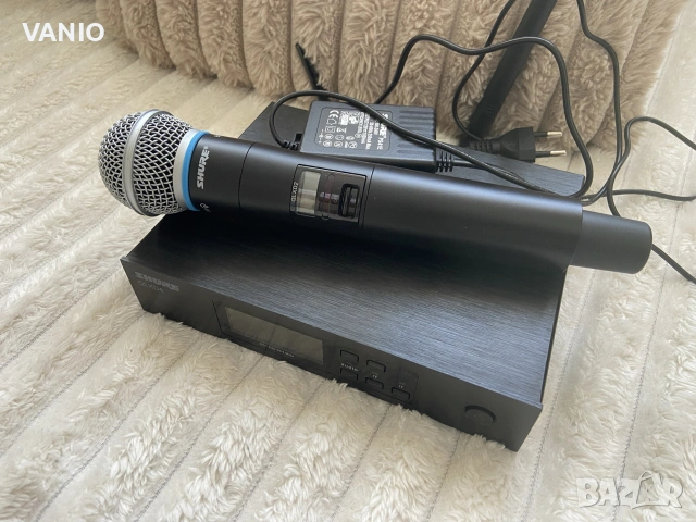SHURE ULXD 24 BETA 58 – ULXD4E + ULXD2/B58 Вокален Безжичен Микрофон Цена в Евро 