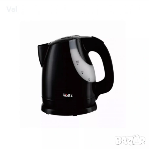 Електрическа кана Voltz 2200W, 1.6л., Бял/черен, Бял/червен, Черна, снимка 2 - Кани - 54922600