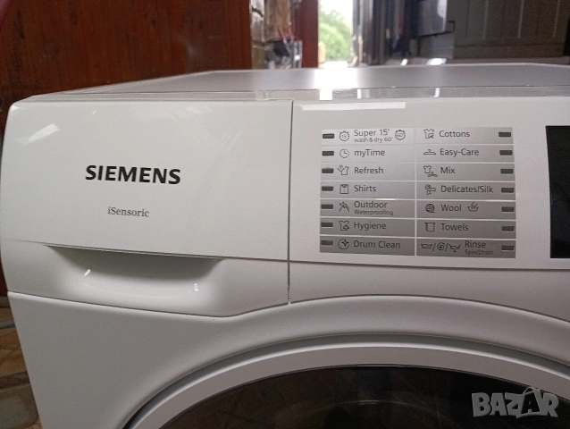 Комбинирана пералня със сушилня Сименс Siemens Wash and Dry 10/6 кг с две години гаранция!, снимка 4 - Перални - 54898545
