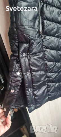 STREET ONE outwear, спортен дълъг елек с качулка, снимка 4 - Елеци - 54491238