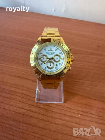 Rolex Нов Мъжки Часовник Кварцов Механизъм Ролекс 