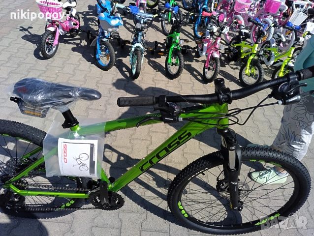 CROSS Велосипед 27.5" GRX 7 mdb зелен, снимка 3 - Велосипеди - 54645552