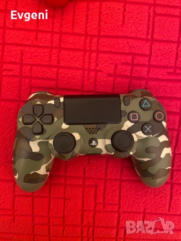Оригинални джойстици за Playstation 4 Dualshock 4 V2 Рециклиран PS4 Гаранция червен,син,камуфлаж,бял, снимка 7 - Игри за PlayStation - 54614019