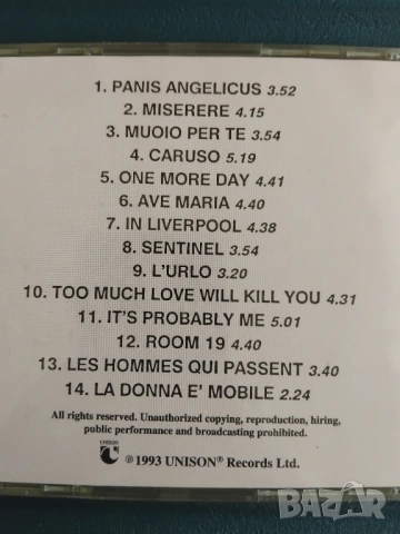  Pavarotti & Friends - матричен диск музика Unison, снимка 2 - CD дискове - 54306551