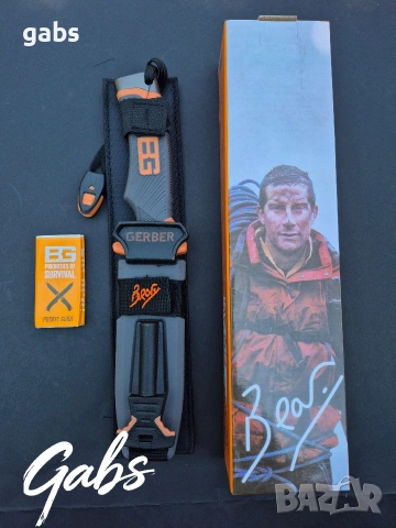 Нож за оцеляване GERBER Bear Grylls Ultimate Survival, снимка 14 - Ножове - 51780863