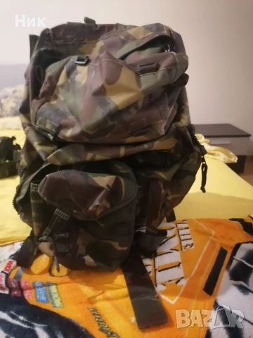 Военна раница 60л DPM Camo с MOLLE система – Армия на Нидерландия и система за насене на товари, снимка 5 - Екипировка - 55078446