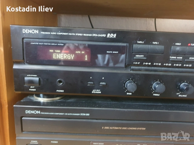 Заглавие: Качествена Hi-Fi система Denon: Ресийвър DRA-545RD + СД Чейнджър DCM-260, снимка 4 - Ресийвъри, усилватели, смесителни пултове - 55129117