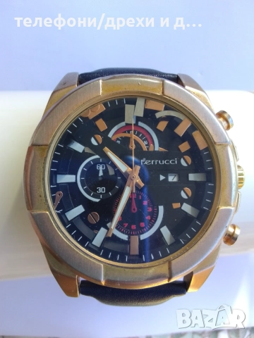Мъжки часовник Ferrucci (45 mm), снимка 2 - Мъжки - 54768849