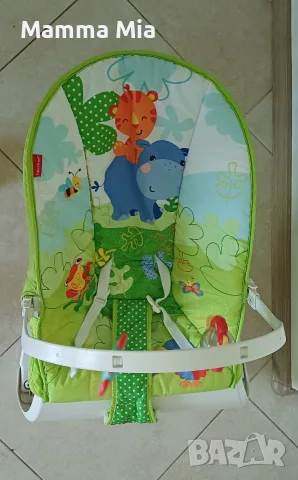 Mclaren количка + Fisher Price шезлонг, снимка 2 - Детски шезлонги - 55508177