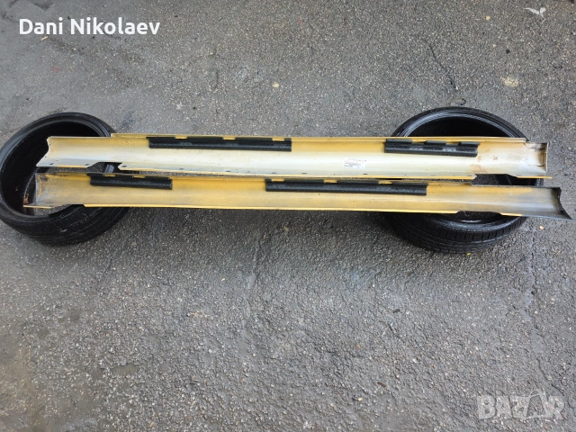 Оригинални пластмасови прагове за Mercedes E-класа W211 (2002-2009) - сребристи, снимка 4 - Части - 54960274