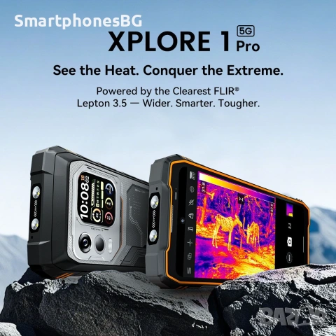 Blackview Xplore 1 Pro 5G 36GB RAM 256GB ROM, Термална камера, с IP68/69 защита, снимка 7 - Други - 55206215