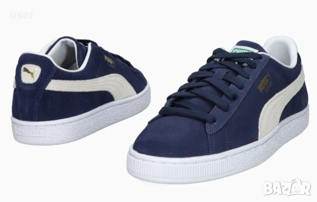 100% Оригинални чисто-нови мъжки сникърси от естествен велур PUMA! , снимка 2 - Маратонки - 54414060