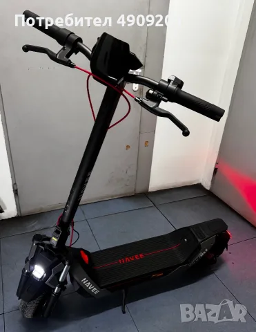 Електрически скутер-тротинетка NAVEE E-SCOOTER NT5 MAX ДО 25 КМ/Ч, ПРОБЕГ ДО 85 КМ. на едва 110 км