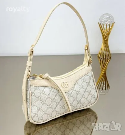 Gucci Нова Дамска Кожена Чанта Гучи Различни Цветове , снимка 4 - Чанти - 55340410