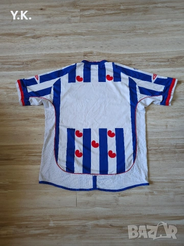 Оригинална мъжка тениска Umbro x sc Heerenveen / Season 01-02 (Home), снимка 3 - Тениски - 54422566