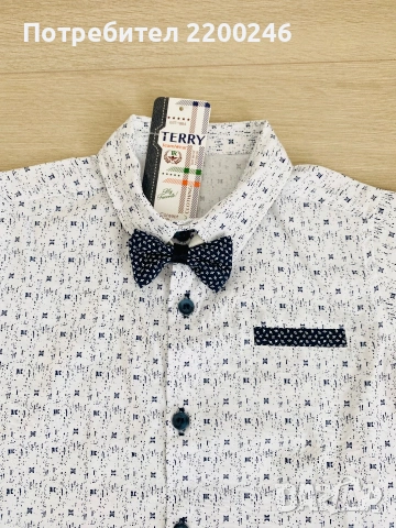Детски ризи BURBERRY, TERRY, снимка 4 - Детски ризи - 55250675