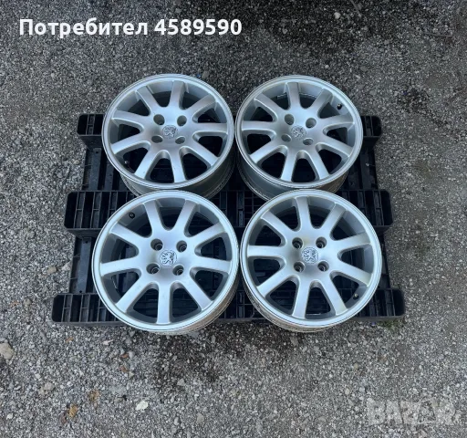 4бр.Алуминиеви джанти 16цола 4x108 за Peugeot Partner,208,2008,3008,5008,Citroen Berlingo,C3,C4,DS