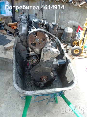 Двигател за Пежо 307 SW 2000 дизел 90к.с 2003г , снимка 7 - Части - 54243460