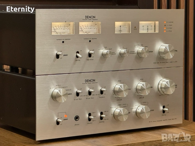 Denon PMA-255 + Denon TU-355 / Усилвател + FM Стерео тунер, снимка 4 - Ресийвъри, усилватели, смесителни пултове - 54431088