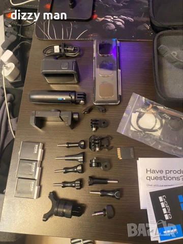 GoPro HERO 12 Black + МНОГО аксесоари - Пълен комплект за снимане, снимка 4 - Камери - 54138632