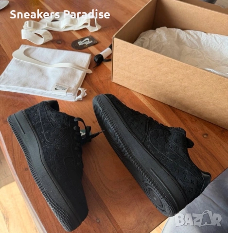Louis Vuitton Nike Air Force 1 Virgil Abloh маратонки сникърси, снимка 3 - Маратонки - 53977407