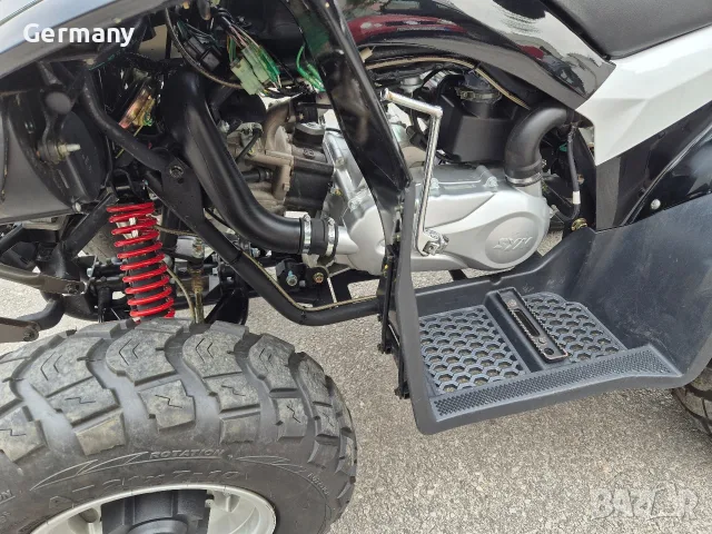 атв atv sym trackruner 200 като ново, снимка 6 - Мотоциклети и мототехника - 55536476