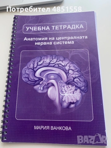 Учебна тетрадка - Анатомия на ЦНС