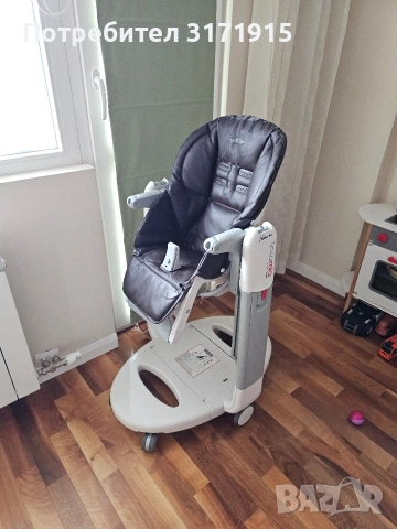 Детско столче за хранене и игра Peg-perego Tatamia follow me, снимка 2 - Столчета за хранене - 54702475
