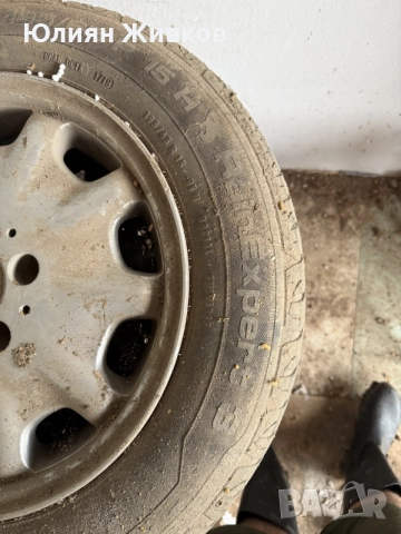джанти с гуми Mercedes, снимка 2 - Гуми и джанти - 55300365