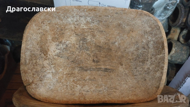 дървена копанка с дръжки, корито, Чутури, големи хавани, стари дървени, битова декорация, битов кът, снимка 10 - Декорация за дома - 54191305