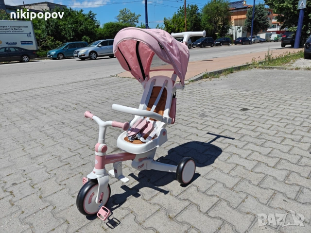 BYOX Детска триколка COMPACTO 4в1 розов, снимка 5 - Други - 54645910