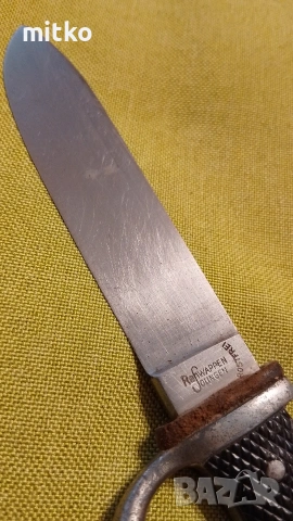 Нож Солинген/Solingen , снимка 3 - Антикварни и старинни предмети - 54082929