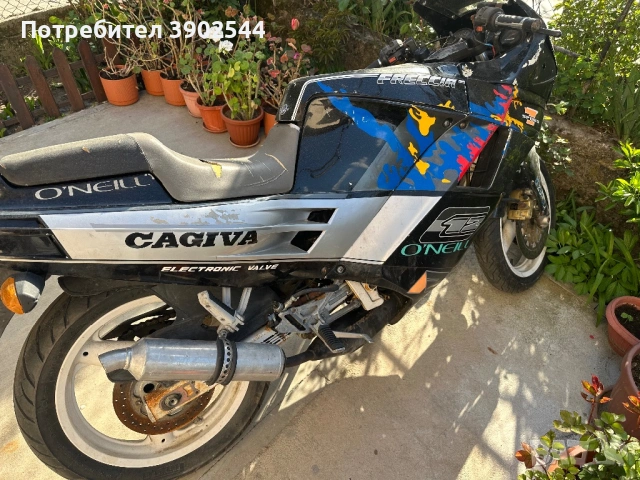 Cagiva Freccia C12R (7-Speed) – Класика с документи за реставрация, снимка 3 - Мотоциклети и мототехника - 54243024