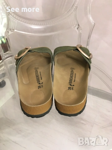 BIRKENSTOCK дамски чехли в размер 39, снимка 5 - Чехли - 54584502