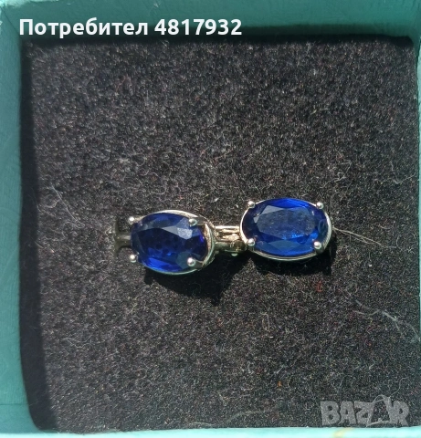 Сребърни обеци., снимка 2 - Обеци - 54615520