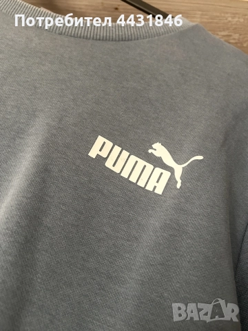 Тъмносин спортен суичър Puma, снимка 3 - Суичъри - 55578800