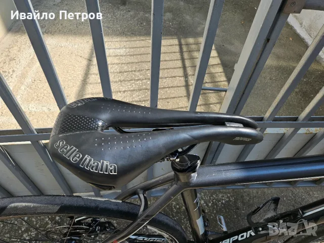 Шосеен/GRAVEL алумин-карбон велосипед STEVENS-SHIMANO 105-шест месеца гаранция , снимка 7 - Велосипеди - 55330023