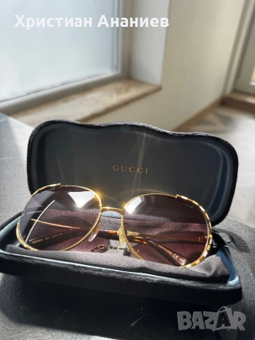 Слънчеви очила Gucci GG0595S дамски, снимка 3 - Слънчеви и диоптрични очила - 54617215