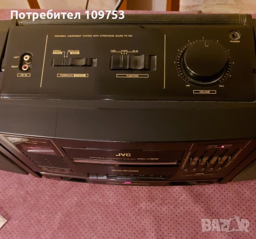 Радиокасетофон JVC PC-V66, снимка 5 - Радиокасетофони, транзистори - 54388143