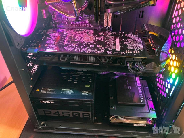 Геймърски компютър Intel Core I5, AMD Radeon R9, 16GB RAM, SSD, HDD, Windows 11 Pro, снимка 12 - Геймърски - 55241061