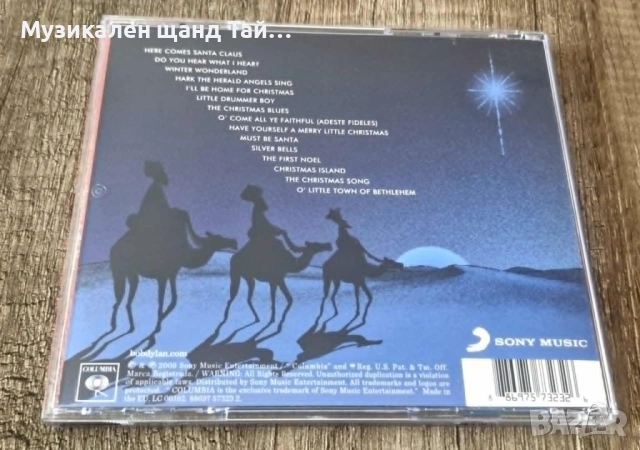 Компакт Дискове - Поп - Рок: Bob Dylan - Christmas In The Heart, снимка 2 - CD дискове - 54489191