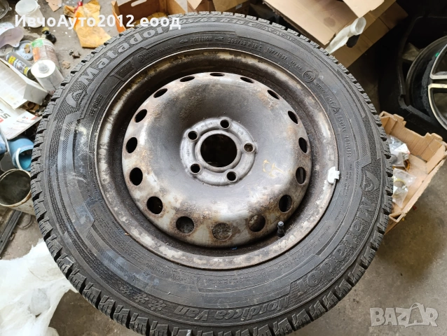 Зимни гуми с джанти Opel vivaro Renault trafic Nissan primastar, снимка 5 - Гуми и джанти - 54640530