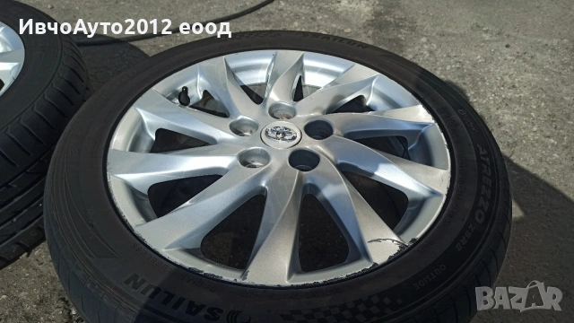 Алуминиеви джанти 17 Toyota Rav 4 , снимка 2 - Гуми и джанти - 53985039