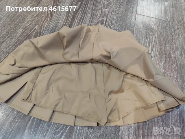 ново плисе от Shein , снимка 4 - Поли - 55646113