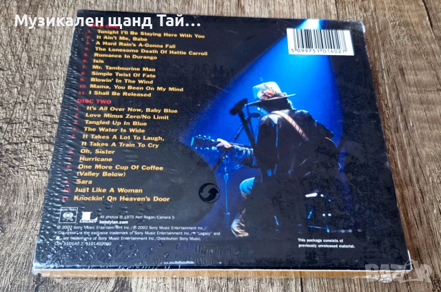 Компакт Дискове - Поп - Рок: Bob Dylan – Live 1975 - The Rolling Thunder Review - 2 CD Digipack, снимка 2 - CD дискове - 55245305