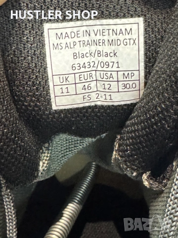 Мъжки туристически обувки SALEWA ALP TRAINER MID GORE-TEX. Размер 46, снимка 6 - Спортни обувки - 54725761