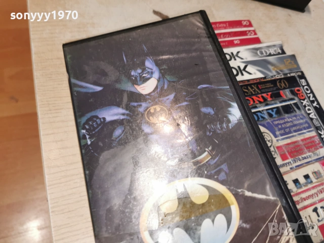 БАТМАН-VHS VIDEO TAPE 1206261312L1, снимка 9 - Други жанрове - 54881205