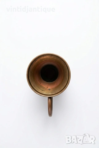 Ръчно изработена от кована мед стомна, снимка 3 - Антикварни и старинни предмети - 53993275