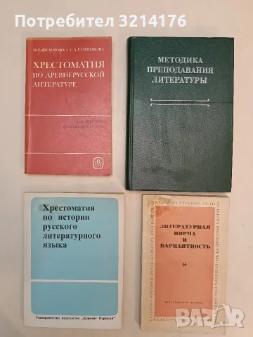 Методика преподавания литературы - Рез Зинаида Яковлевна (1985, Отлично състояние)