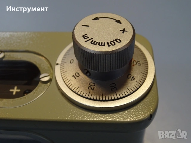 Нивелир машинен Carl Zeis Jena DDR precicion mashine level 0.01 mm/m, снимка 4 - Други инструменти - 54855258